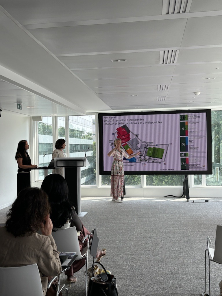 📣 Au programme ce matin à l’occasion du Club des communicants du #SIA2026 :

✅ Présentation de la nouvelle implantation, annonce de la thématique "Générations solutions", de la race Brahman comme égérie et infos pratiques !

Merci à tous pour votre présence ✨