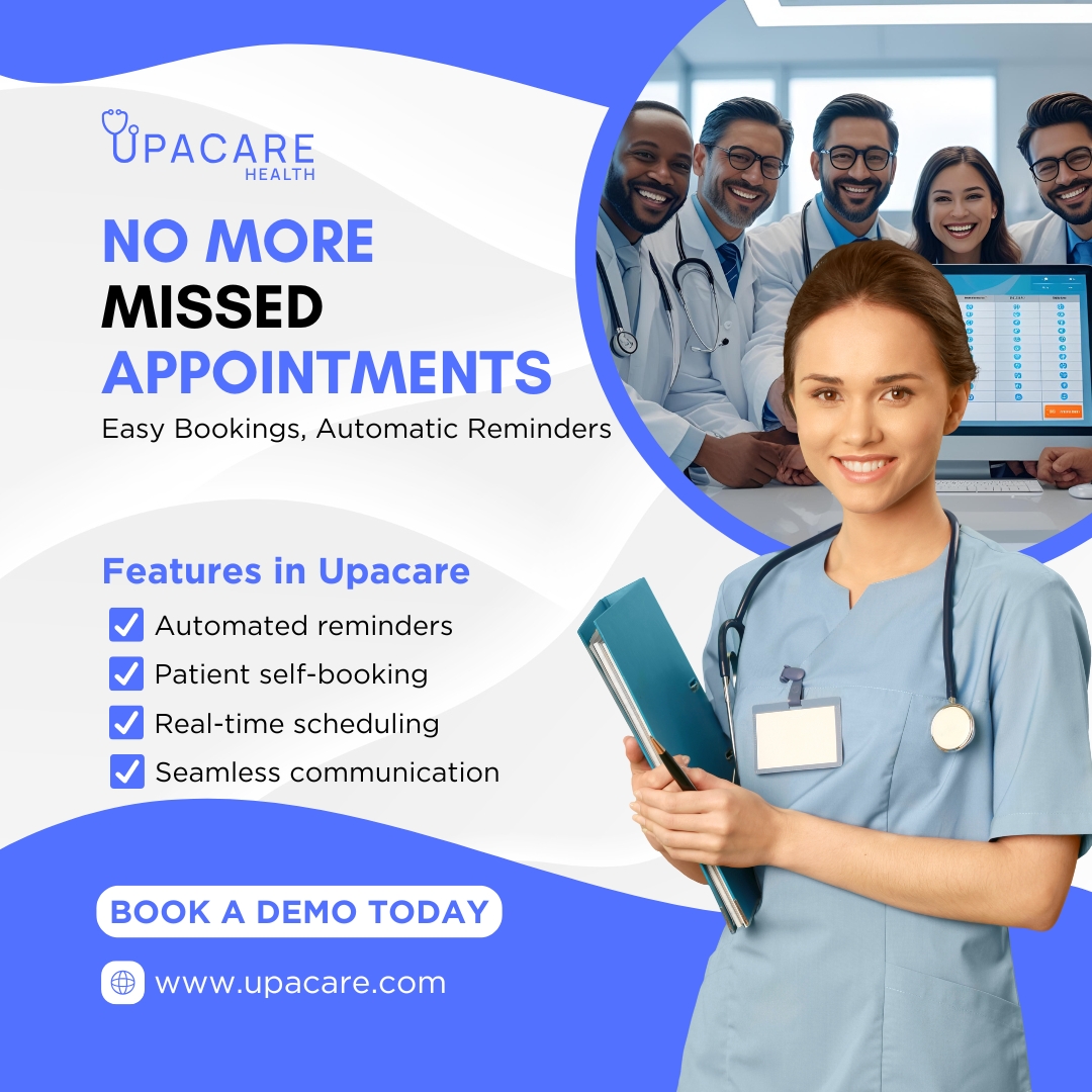 UpaCare's tweet photo. ❌ Missed appointments = lost time &amp; money. 💸

With UpaCare’s automated reminders ⏰ and real-time scheduling 📲, never miss a beat! 🎶

📅 Book a demo: https://t.co/TomPs4ibXw

#DigitalHealth #UpaCareWorks #AIinHealthcare #SmartScheduling #NoMoreNoShows https://t.co/0Yuv7TIRAm