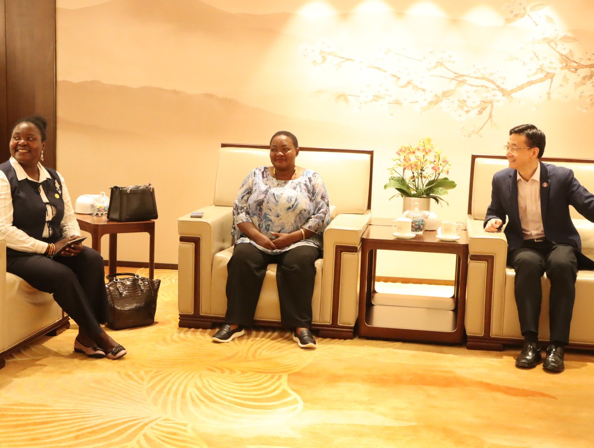 Francis Mwebesa (@fmwebesa1) on Twitter photo In China, accompanied our Premier the Rt Hon. <a href="/R_Nabbanja/">NABBANJA ROBINAH</a> who represented the @Government at the China-Africa Economic and Trade Expo. <a href="/mtic_uganda/">Ministry of Trade Ug</a> <a href="/ChinaDaily/">China Daily</a> <a href="/UgandaMFA/">Ministry of Foreign Affairs - Uganda 🇺🇬</a> <a href="/ChinaTradeExtra/">China Trade Extra</a> . In China, accompanied our Premier the Rt Hon. <a href="/R_Nabbanja/">NABBANJA ROBINAH</a> who represented the @Government at the China-Africa Economic and Trade Expo. <a href="/mtic_uganda/">Ministry of Trade Ug</a> <a href="/ChinaDaily/">China Daily</a> <a href="/UgandaMFA/">Ministry of Foreign Affairs - Uganda 🇺🇬</a> <a href="/ChinaTradeExtra/">China Trade Extra</a> .
