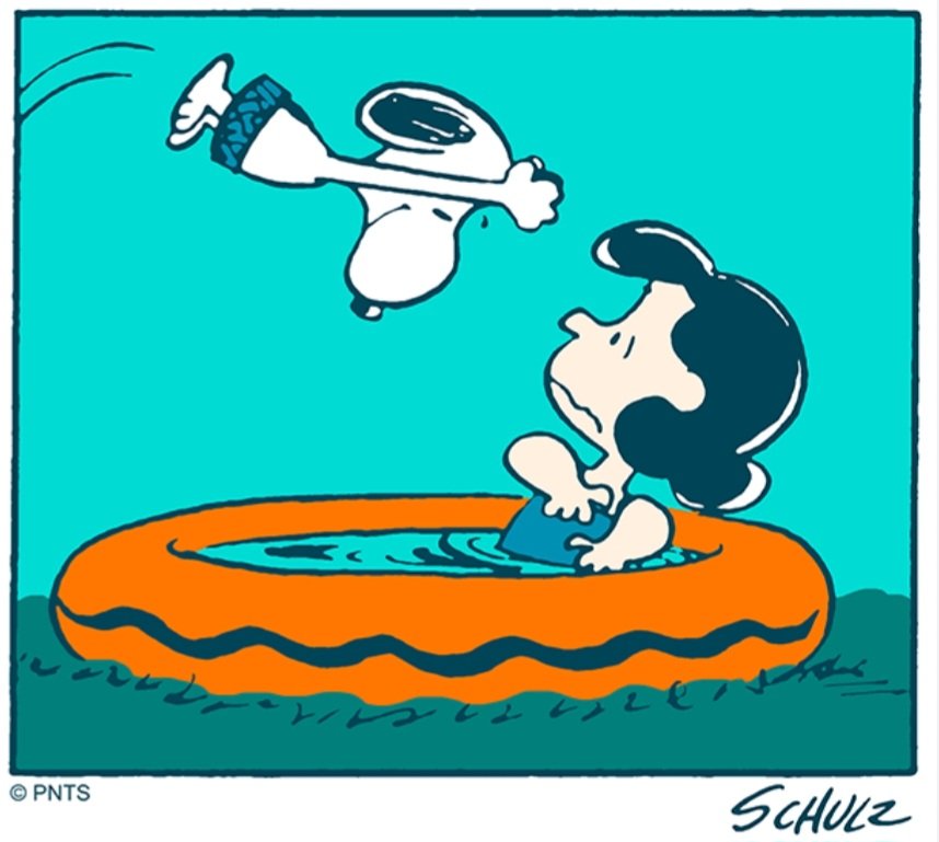 Heute wird angebadet bei 18⁰ Wassertemperatur, Gott steh mir bei ! Aber jetzt muss man die warmen Tage nutzen, Morgen die Welt unter, wenn man der Journaille glauben darf. Bis später Freunde !🌸