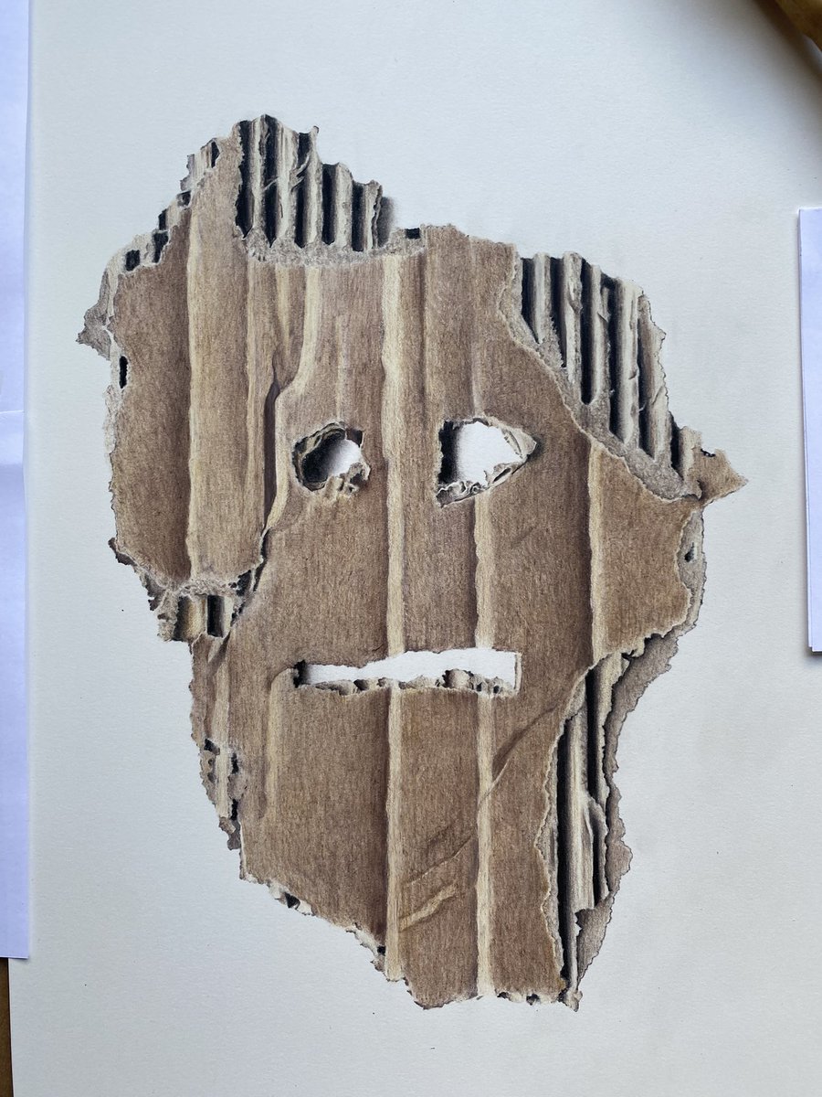 Colour pencil drawing