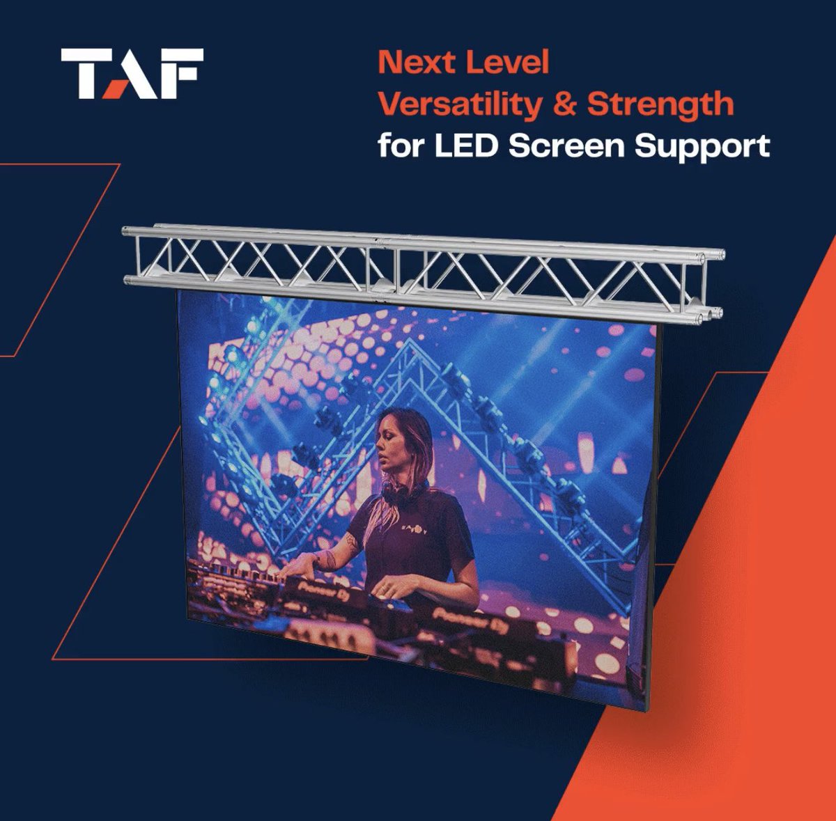 LSi Online (@lsionline) on Twitter photo ⭐️A message from <a href="/TrussAluFactory/">Truss Aluminium Factory</a> ⭐️
Next Level Versatility & Strength for LED Screen Support
TAF's new TC35 heavy-duty truss line takes versatility and strength to the max for hanging your LED screens!
Learn more: eu.taf.cz/ft-truss/tc35
#SponsoredPost ⭐️A message from <a href="/TrussAluFactory/">Truss Aluminium Factory</a> ⭐️
Next Level Versatility & Strength for LED Screen Support
TAF's new TC35 heavy-duty truss line takes versatility and strength to the max for hanging your LED screens!
Learn more: eu.taf.cz/ft-truss/tc35
#SponsoredPost