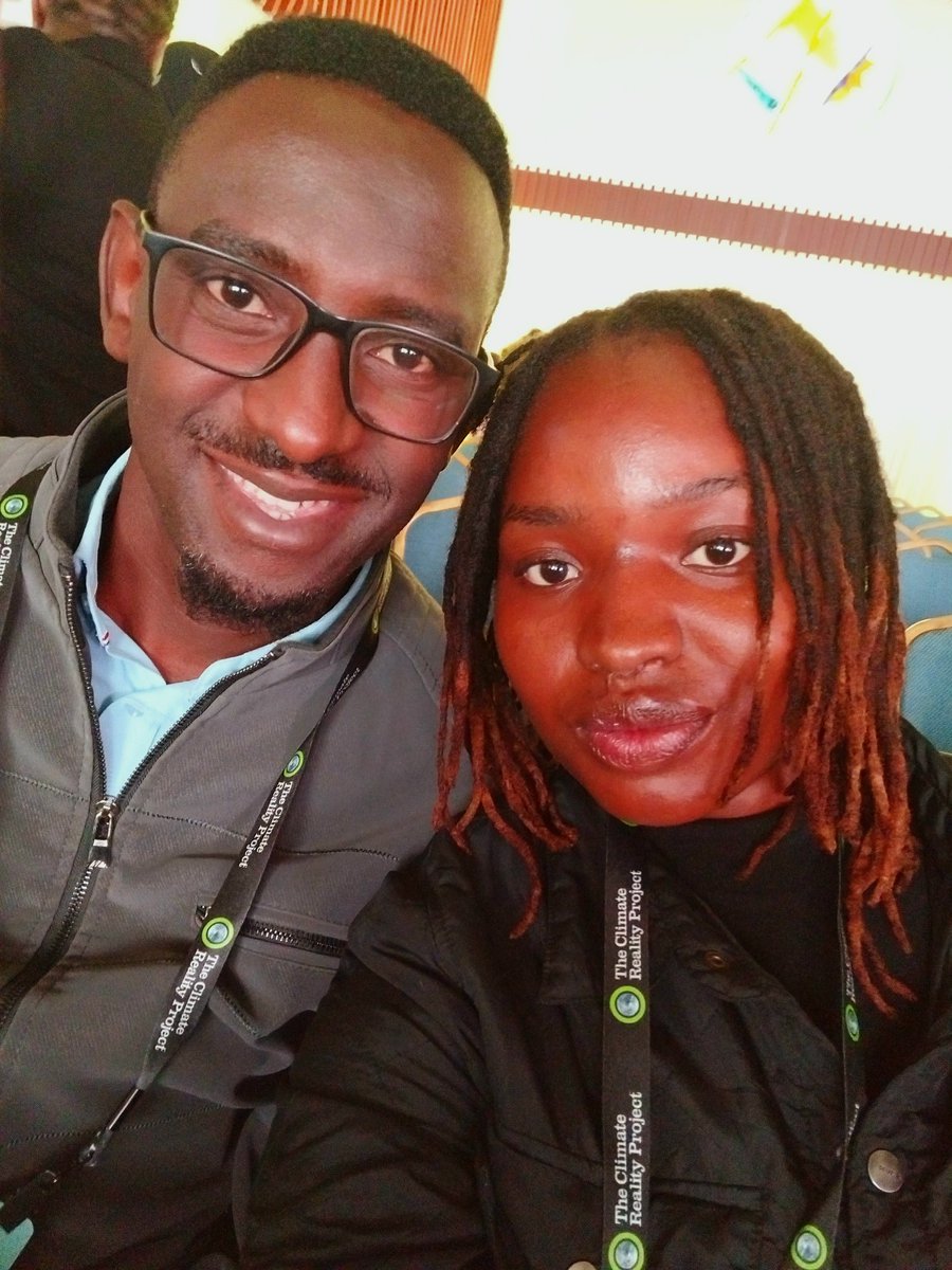 OkechVee's tweet image. Grateful to be part of the Climate Reality Leadership Corps training in Nairobi. Learning, connecting, and grounding my commitment to climate action with a community that truly cares. 🌍💚
#ClimateRealityproject #ClimateLeadership #realitytour #ActOnClimate #kunec