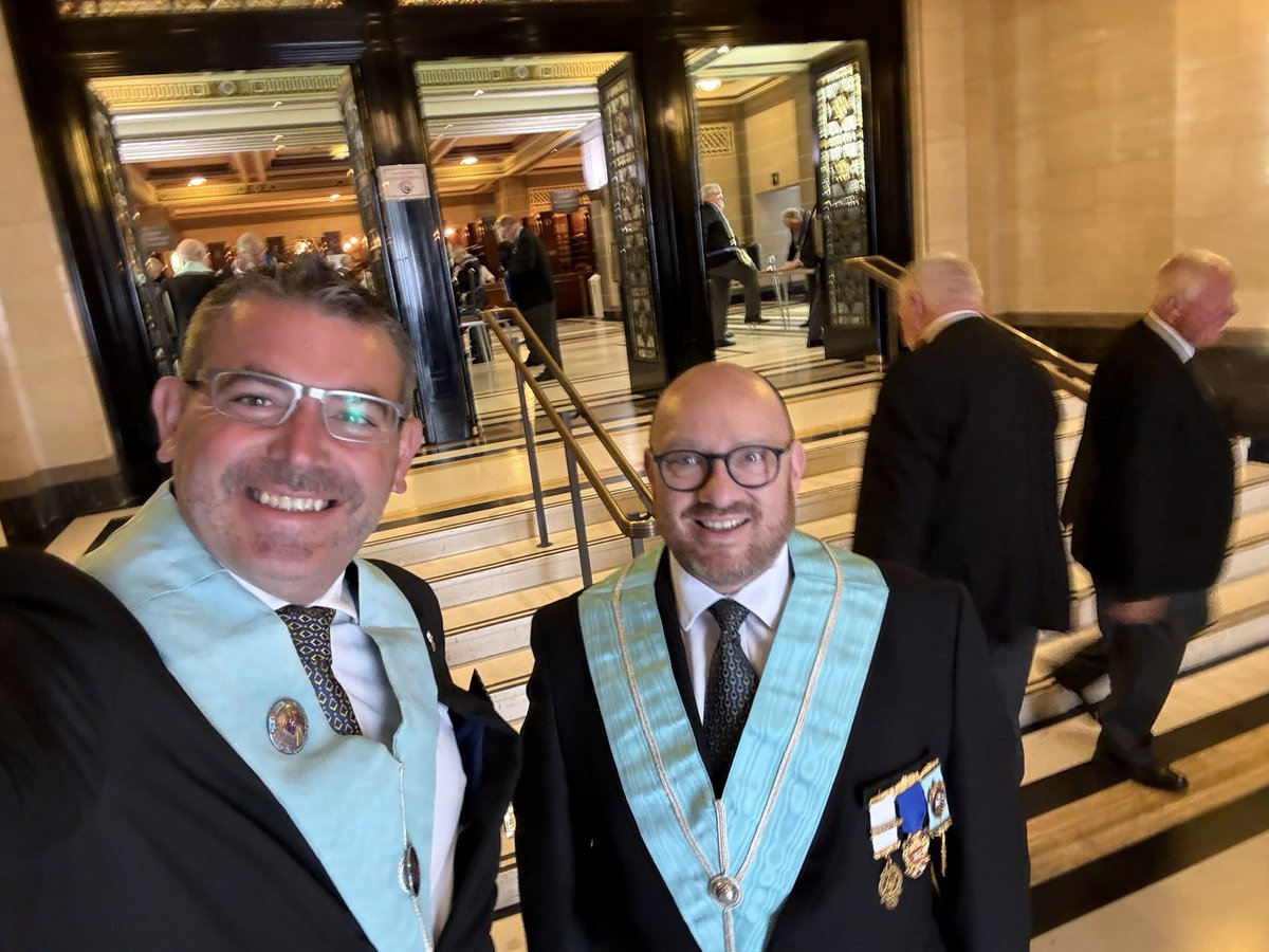 Fab day at <a href="/UGLE_GrandLodge/">United Grand Lodge of England</a> #QuarterlyCommunication yesterday really impressed with <a href="/buckspgl/">Buckinghamshire Freemasons</a> #Transform demo 👏 got to meet &amp; chat to <a href="/swaincomms/">Midlands Mason</a> from <a href="/SolomonUGLE/">Ask Solomon</a> &amp; make loads of new friends thanks all 👏 #UGLE #MarinersLodgeNo168 #freemasons #freemasonsCI #GuernseyFreemasons