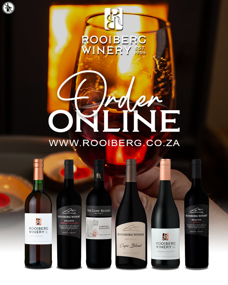 🍷 ORDER ONLINE | Winter Warmers ❄️
Cosy up this winter with our boldest reds – delivered straight to your door.
📦 Shop now and bring the warmth home: rooiberg.co.za
#RooibergWines #WinterReds #OrderOnline #BoldFlavours #RedWineSeason #RobertsonWineValley