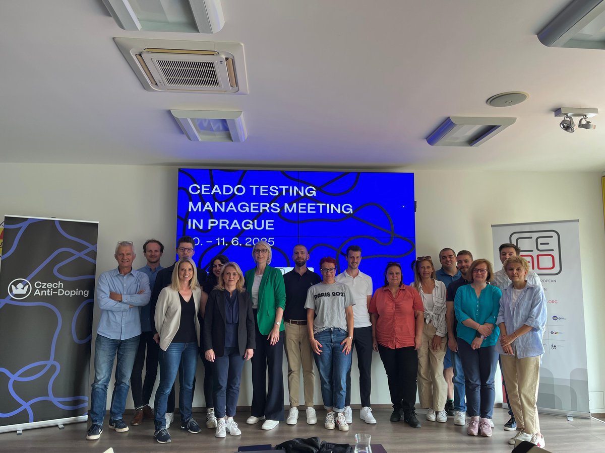 On 10 and 11 June, the first CEADO Testing Managers Meeting took place in Prague – a milestone for cooperation in the field of doping controls in Central and Eastern Europe. 
ceado.org/en/newsshow-ce…