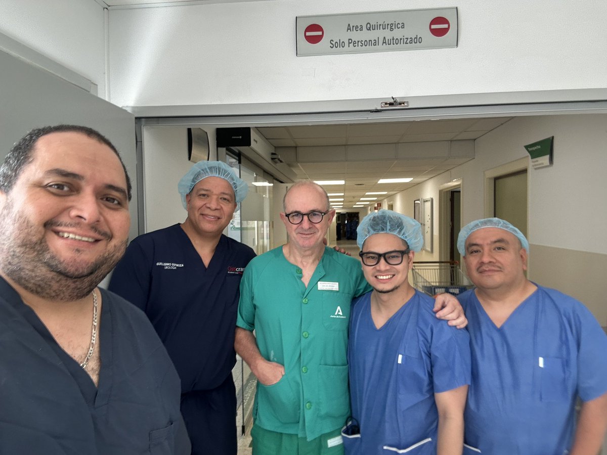 Pursuing an old interest but also gearing up for something big.🙂 #minimallyinvasiveurology #MISxRecon #Learningneverstops