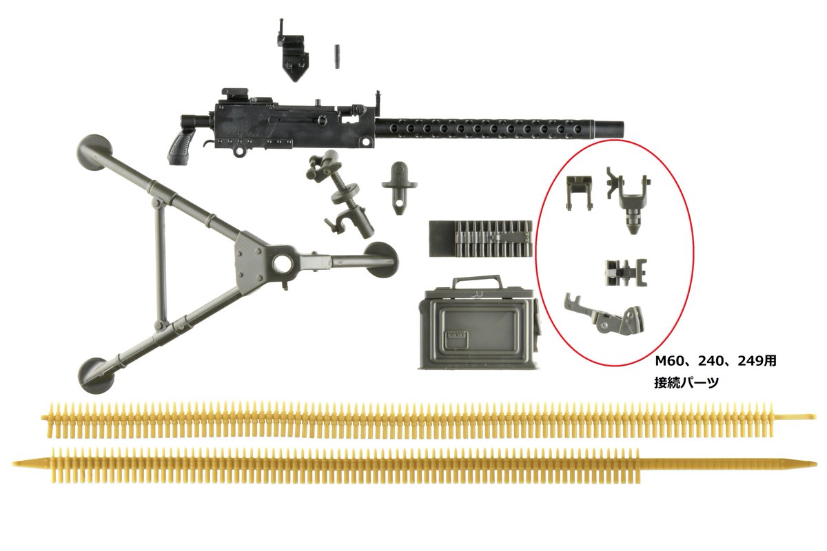 今回のM1919には、トライポッドが付属します。
M60、240や249といった現用銃にも適合するように設計しましたので、それらをお持ちの方はぜひ一緒に遊んでみてください🦿
#リトルアーモリー