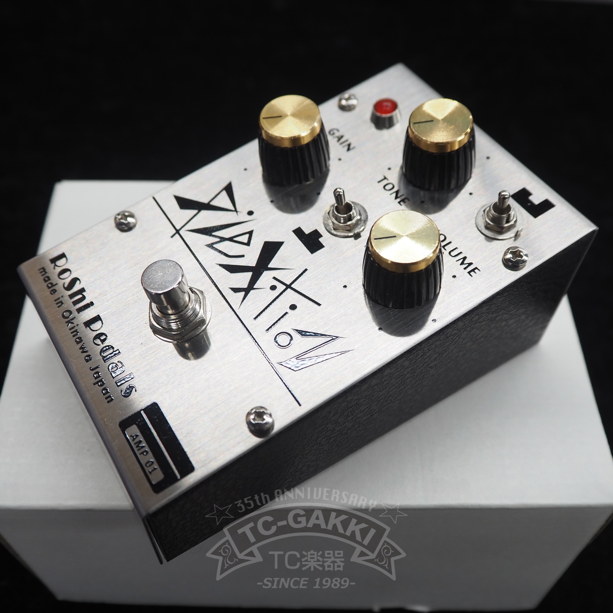 RoShi Pedals Plexition Black マーシャル系オーバードライブ
