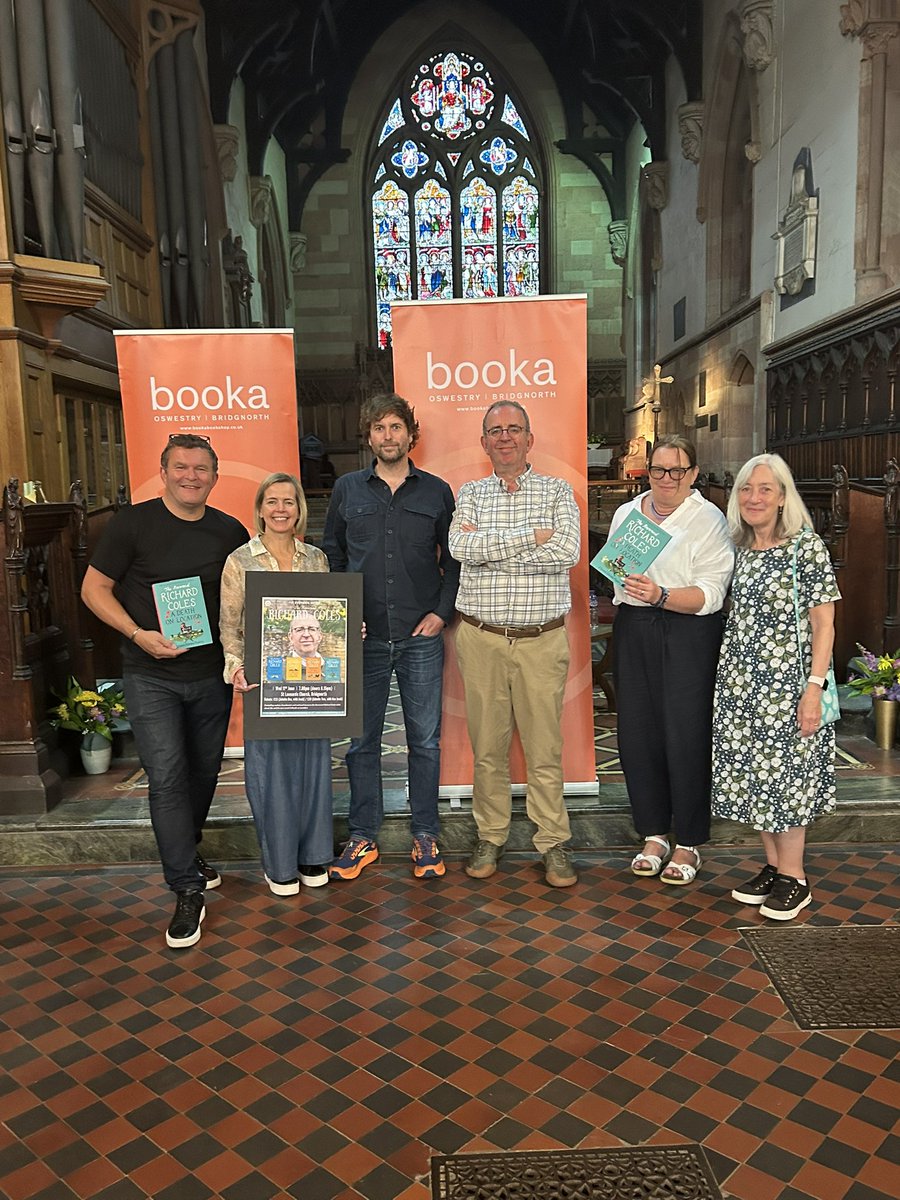 Booka Bookshop. (@bookabookshop) on Twitter photo The best of times with <a href="/RevRichardColes/">Richard Coles</a> and <a href="/benaitken85/">Ben Aitken</a> last night, talking all things Canon Clement to celebrate the new book ‘A Death on Location’.
Bridgnorth was ‘aflutter’ with excitement.
Thanks for popping into the bookshop this morning too, Richard The best of times with <a href="/RevRichardColes/">Richard Coles</a> and <a href="/benaitken85/">Ben Aitken</a> last night, talking all things Canon Clement to celebrate the new book ‘A Death on Location’.
Bridgnorth was ‘aflutter’ with excitement.
Thanks for popping into the bookshop this morning too, Richard