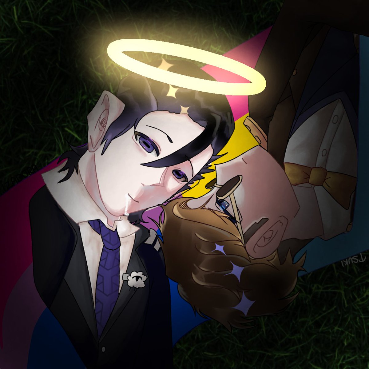 Tsuk1xie's tweet photo. P:EG CHAPTER 1 SPOILERS
Happy Pride Month Ulywolfers!!
#ulysseswilhelm #wolfgangakire #ProjectEdensGarden #ulywolf https://t.co/xScfMN7rE1