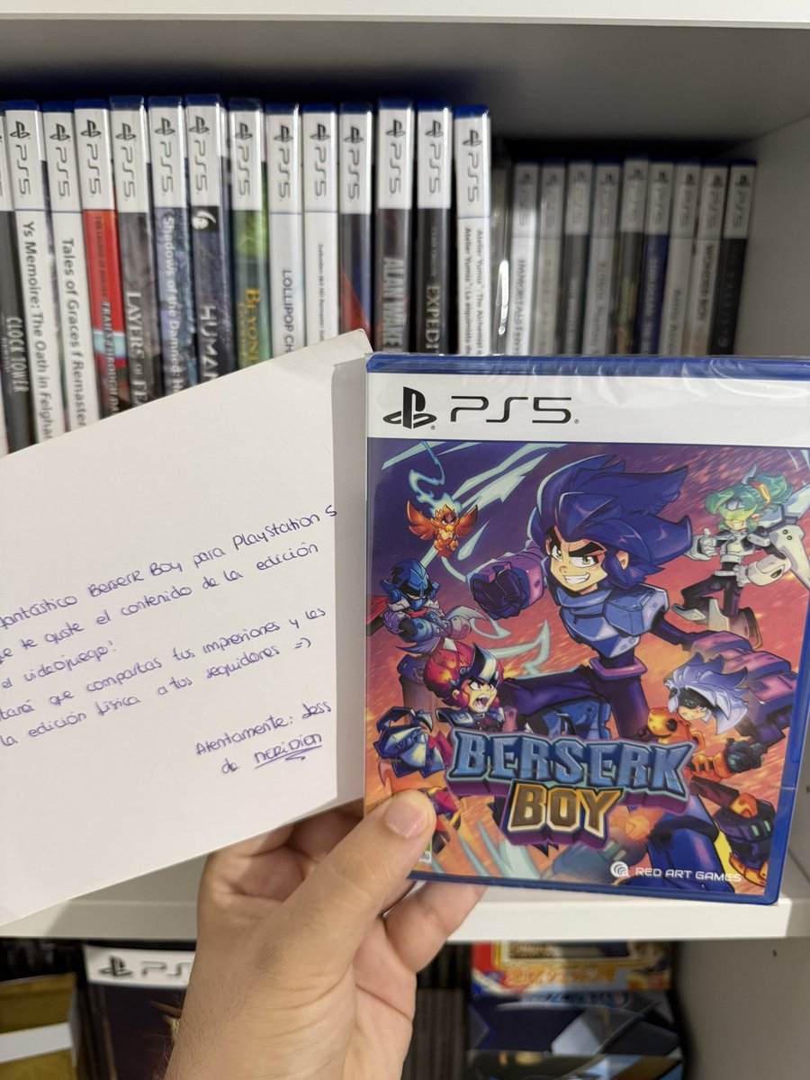 franfr99's tweet image. Gracias a la gente de @MeridiemGames por este #berserkboy 😍 tendremos unboxing y gameplay por el canal para ver qué tal 😁