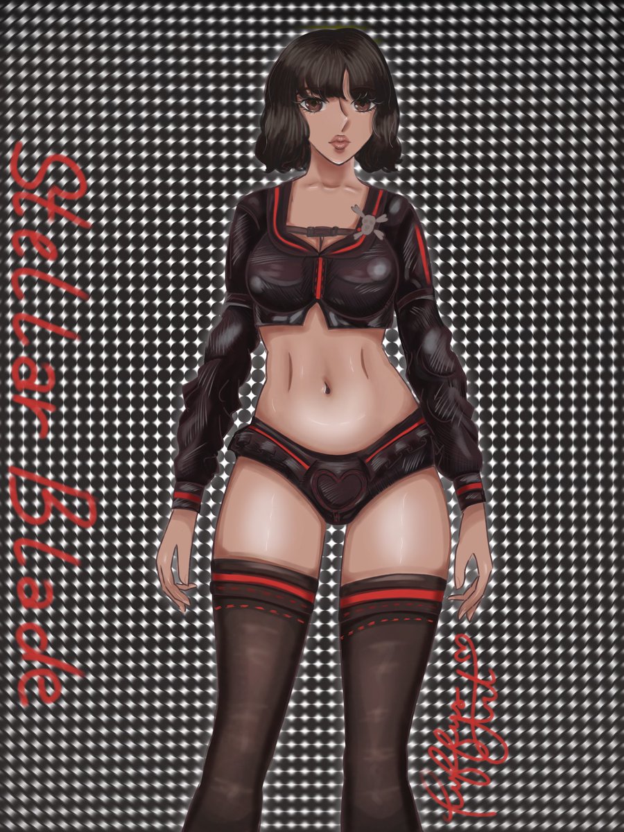 ☆🎀 Eve in my art style! From #StellarBlade （ゝ。∂） reference from my husband :3