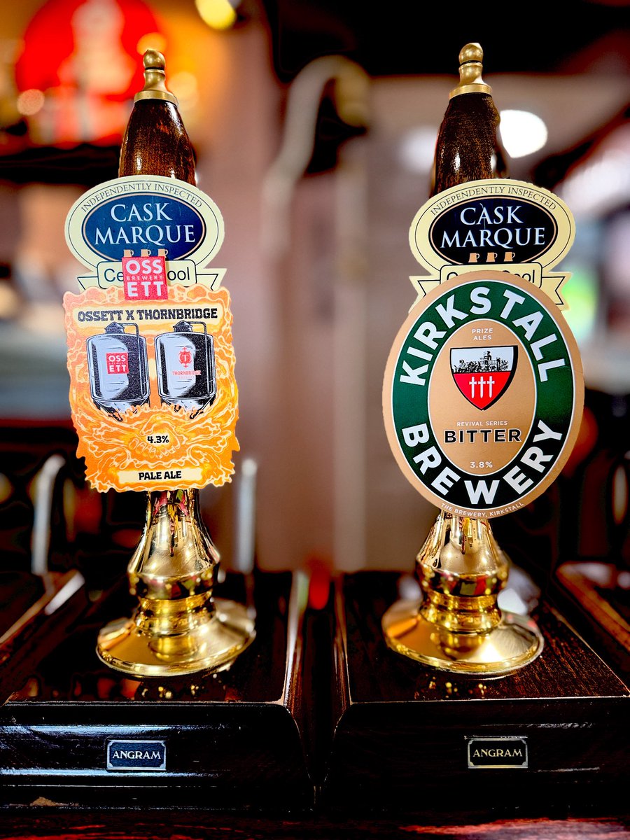 Chris Meeson (@chrismeeson) on Twitter photo You don’t get much better than this. Tonight’s guest beers <a href="/TheMasonsArmsHQ/">The Masons Arms</a> from <a href="/ossettbrewery/">Ossett Brewery</a> <a href="/thornbridge/">Thornbridge Brewery</a> <a href="/kirkstallbrew/">Kirkstall Brewery</a> #headington #oxford #caskbeer #craftbeer #realale You don’t get much better than this. Tonight’s guest beers <a href="/TheMasonsArmsHQ/">The Masons Arms</a> from <a href="/ossettbrewery/">Ossett Brewery</a> <a href="/thornbridge/">Thornbridge Brewery</a> <a href="/kirkstallbrew/">Kirkstall Brewery</a> #headington #oxford #caskbeer #craftbeer #realale