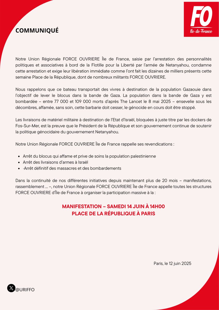 FO ILE DE FRANCE tweet media