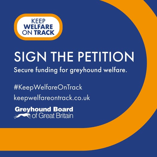 GBGB (@greyhoundboard) on Twitter photo If you're heading to <a href="/TowcesterRaces/">Towcester Racecourse</a> for the #GreyhoundDerby2025 Final, make sure to say hello to the <a href="/welfareontrack/">Keep Welfare on Track</a> team and sign our petition 👋
🏟️ Not watching the action live? You can add your name now: petition.parliament.uk/petitions/7022…
Thank you for your support! 🐾 If you're heading to <a href="/TowcesterRaces/">Towcester Racecourse</a> for the #GreyhoundDerby2025 Final, make sure to say hello to the <a href="/welfareontrack/">Keep Welfare on Track</a> team and sign our petition 👋
🏟️ Not watching the action live? You can add your name now: petition.parliament.uk/petitions/7022…
Thank you for your support! 🐾