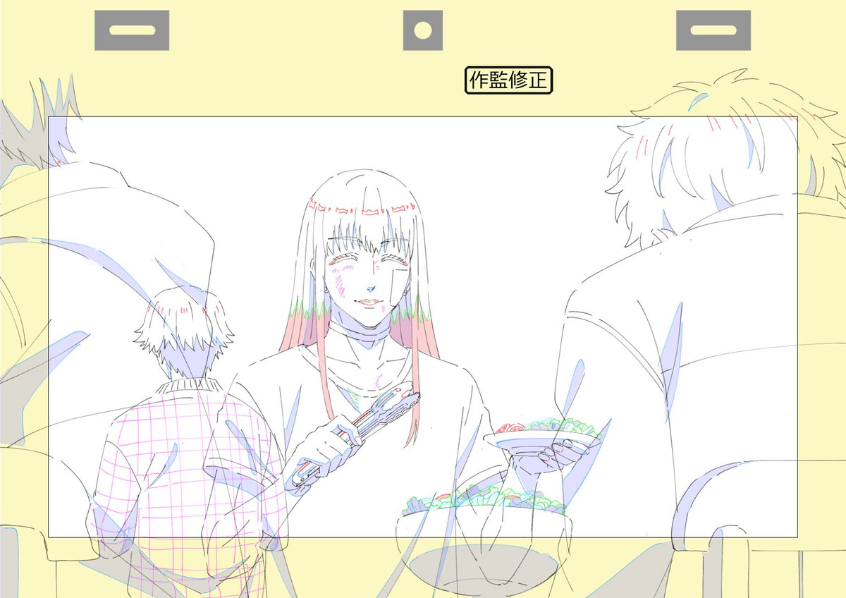 nukegaranoyouda's tweet image. WIND BREAKER Season 2 24話  

こちら作監修正から一部抜粋です。(掲載許可済) 
改めてありがとうございました🙇‍♀️   

#ウィンブレ