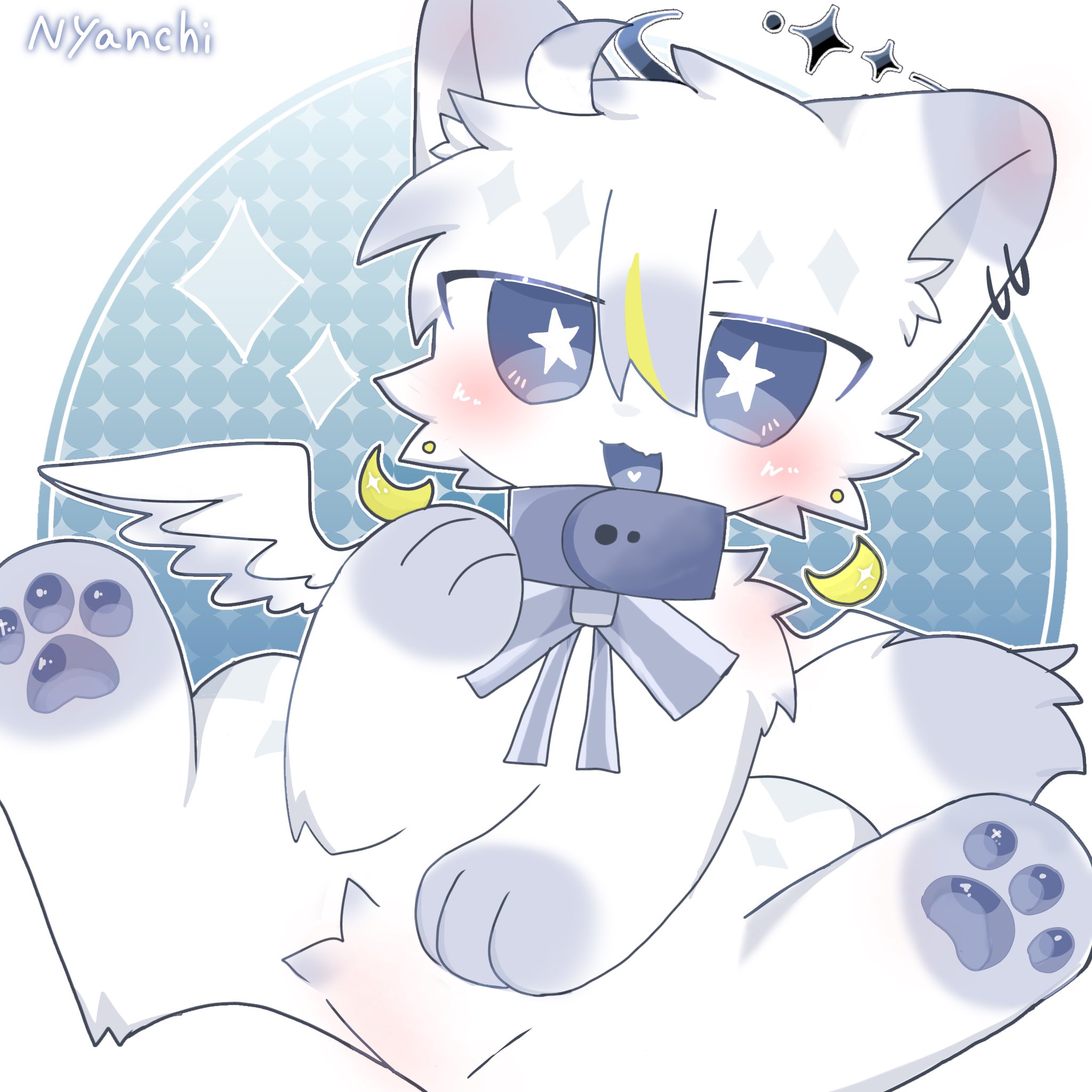 全国送料無料 ねこちぃ X / (@ramuru0718) サロペット・オーバーオール・オールインワン