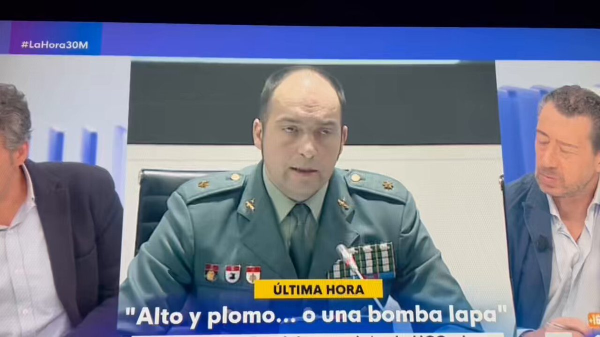 🔴🔴Sr. Presidente del Gobierno y señor Ministro de Interior:

🆘🆘¿Este compañero, HÉROE, es el que ordena poner las bombas lapas en su coche?

👍👍¡EL HONOR UNA VEZ PERDIDO NO SE RECOBRA JAMÁS!👍👍