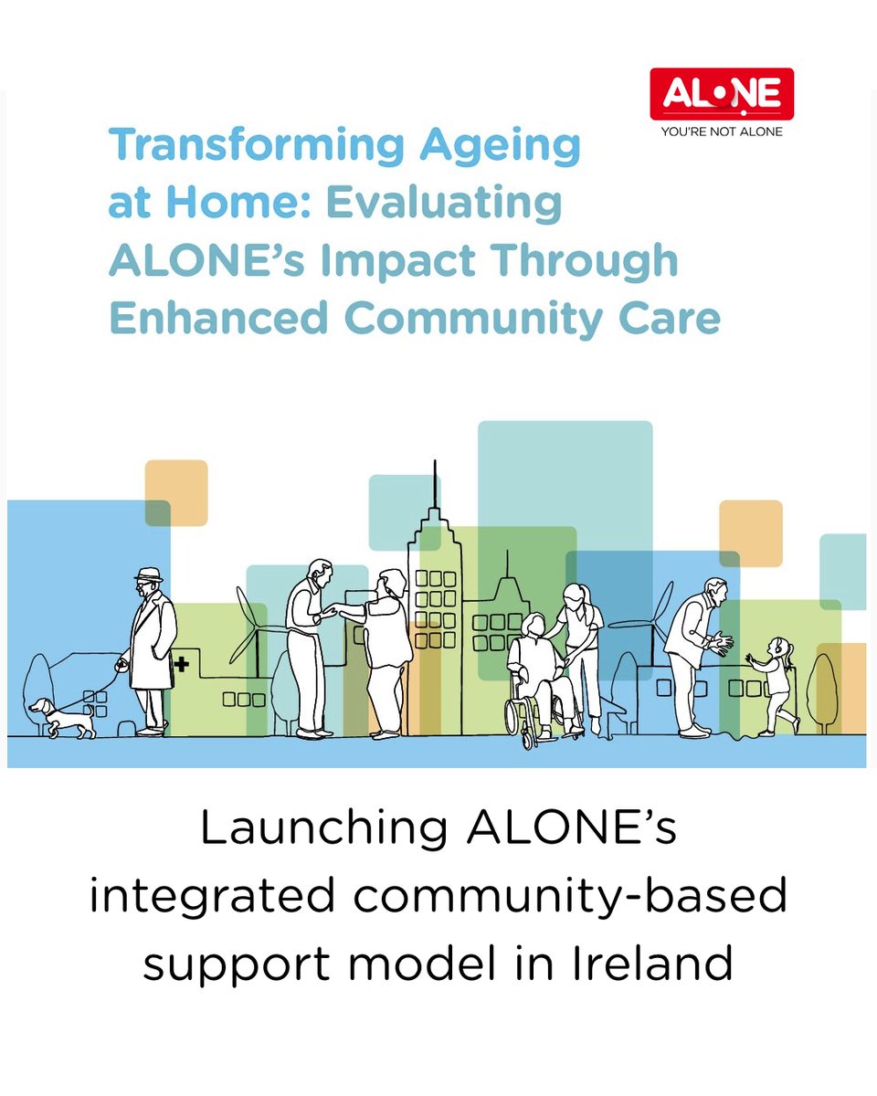 ALONE (@alone_ireland) on Twitter photo We are delighted to launch today a comprehensive evaluation of ALONE’s integrated community-based support model in Ireland.
Link to the report here: alone.ie/library/transf…
#ALONE #YouAreNotAlone #EnhancedCare <a href="/HSELive/">HSE Ireland</a> <a href="/roinnslainte/">Department of Health</a> We are delighted to launch today a comprehensive evaluation of ALONE’s integrated community-based support model in Ireland.
Link to the report here: alone.ie/library/transf…
#ALONE #YouAreNotAlone #EnhancedCare <a href="/HSELive/">HSE Ireland</a> <a href="/roinnslainte/">Department of Health</a>