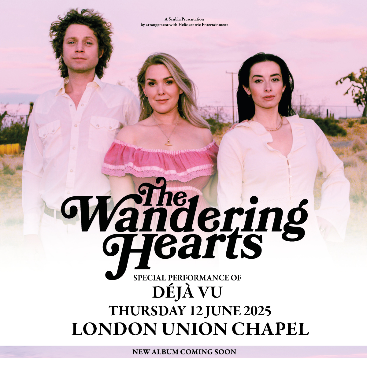 TONIGHT 🎵 <a href="/thewanderhearts/">The Wandering Hearts</a> bring folk and music from their new album 'Deja vu (We Have All Been Here Before)'

Thu 12 Jun
Doors 6.30pm
Acoustic set 7.45pm
Interval 8.30pm
Full band set 9pm 
[times subject to change]

Book at unionchapel.org.uk/venue/whats-on…