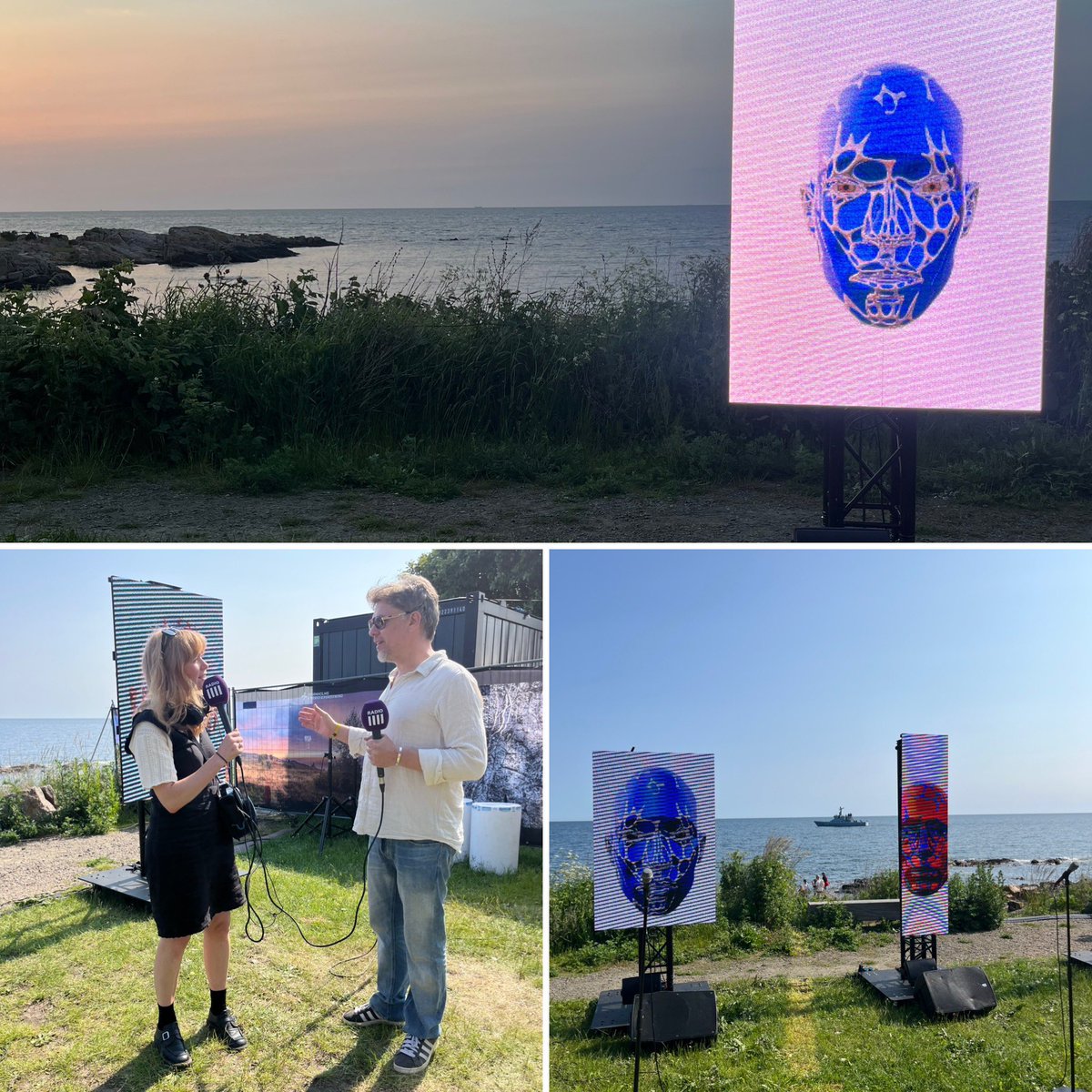 Eva Tingkær (@evatingkaer) on Twitter photo Man skal ikke blande sport og politik. Men kunst og politik kan noget. <a href="/DiabetesDK/">Diabetesforeningen</a> mikser det på årets Folkemøde med AI-kunster <a href="/CecilieWF/">Cecilie Waagner Falkenstrøm</a>, der står værket Spejlede Virkeligheder, der giver diabetes en stemme. Kom til fernisering kl 18, hvor <a href="/sophieloehde/">Sophie Løhde</a> åbner værket (C80) #fmdk Man skal ikke blande sport og politik. Men kunst og politik kan noget. <a href="/DiabetesDK/">Diabetesforeningen</a> mikser det på årets Folkemøde med AI-kunster <a href="/CecilieWF/">Cecilie Waagner Falkenstrøm</a>, der står værket Spejlede Virkeligheder, der giver diabetes en stemme. Kom til fernisering kl 18, hvor <a href="/sophieloehde/">Sophie Løhde</a> åbner værket (C80) #fmdk