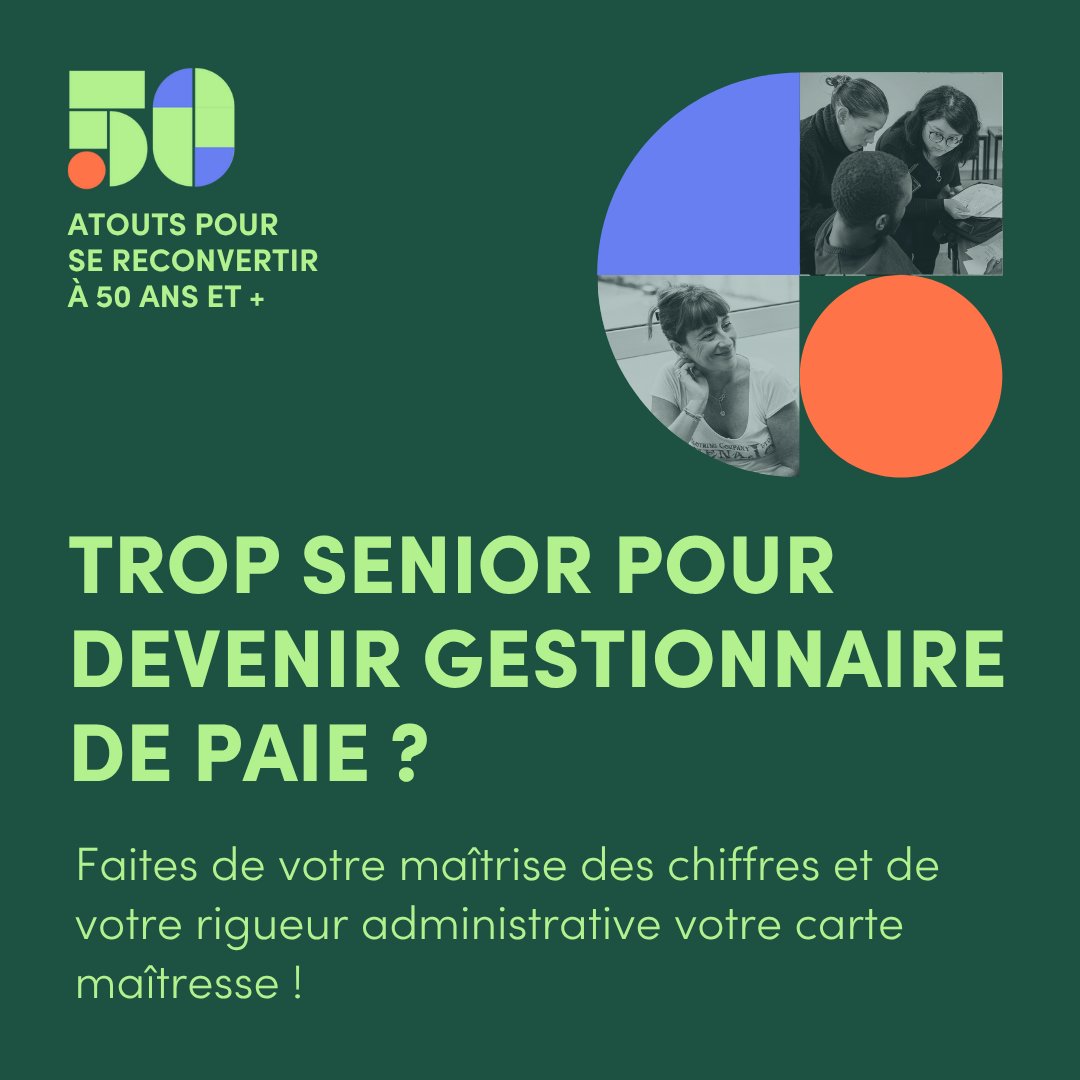 💼 Rigoureux(se), organisé(e), à l’écoute et fan de chiffres ? Devenez Gestionnaire de paie, un métier clé entre RH, droit et compta, avec le dispositif #AtoutSenior ! 🎓 Formation certifiante (Bac+2) en 8 mois pour une #reconversion durable. + d'info : ifocop.fr/formation/gest…