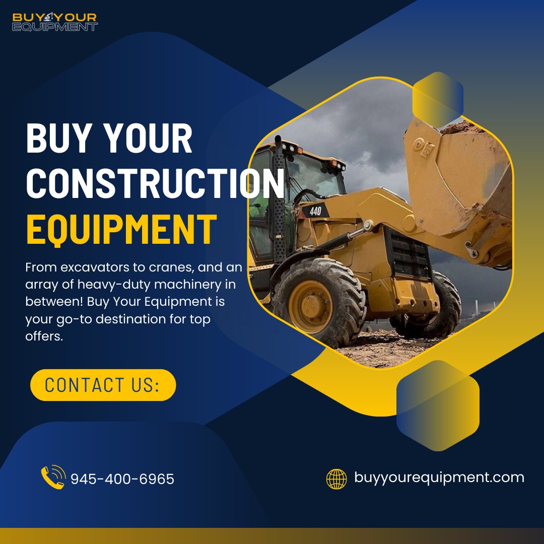 Reach out today at 945-400-6965 or browse buyyourequipment.com for all your heavy-duty machinery essentials!
#heavyequipment #equipment #constructionequipment #construction #machine #machineries #machines #constructionequipment #whobuysyourequipment #whobuyswheelloaders