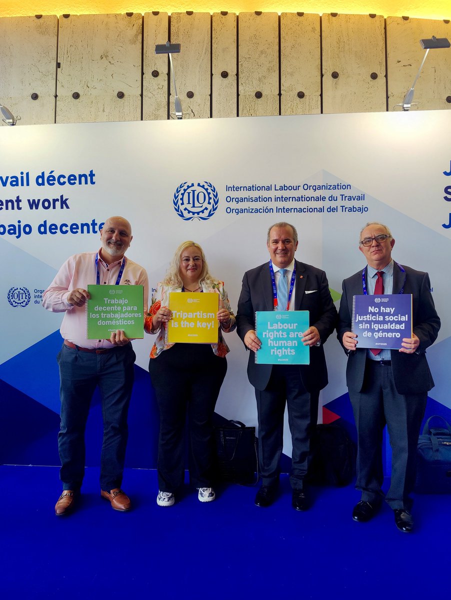 GeneralWorkers'Union (@gwumalta) on Twitter photo Secretary General <a href="/JosefBugeja/">Josef Bugeja</a> and Deputy Secretary General Kevin Camilleri at the 113th Session of the International Labour Conference in Geneva, alongside other guests from Malta.
<a href="/ilo/">International Labour Organization</a>
#ILC2025 Secretary General <a href="/JosefBugeja/">Josef Bugeja</a> and Deputy Secretary General Kevin Camilleri at the 113th Session of the International Labour Conference in Geneva, alongside other guests from Malta.
<a href="/ilo/">International Labour Organization</a>
#ILC2025