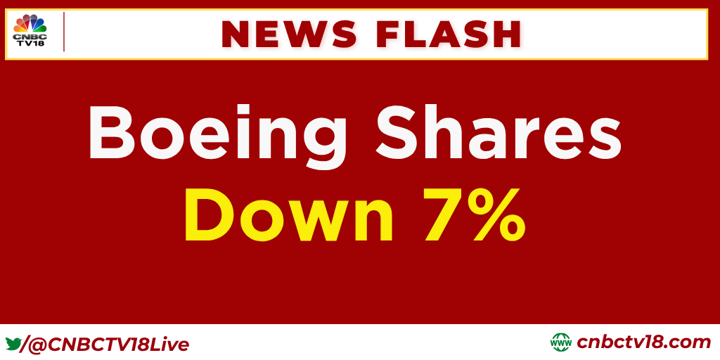 CNBCTV18Live's tweet photo. #NewsFlash | Boeing shares down by 7%
#FlightCrashReport #AirSafetyIndia #AviationAlert #FlightEmergency #FlightFromIndia #BlackBoxSearch #LiveCrashUpdate https://t.co/NpfGwnkzep