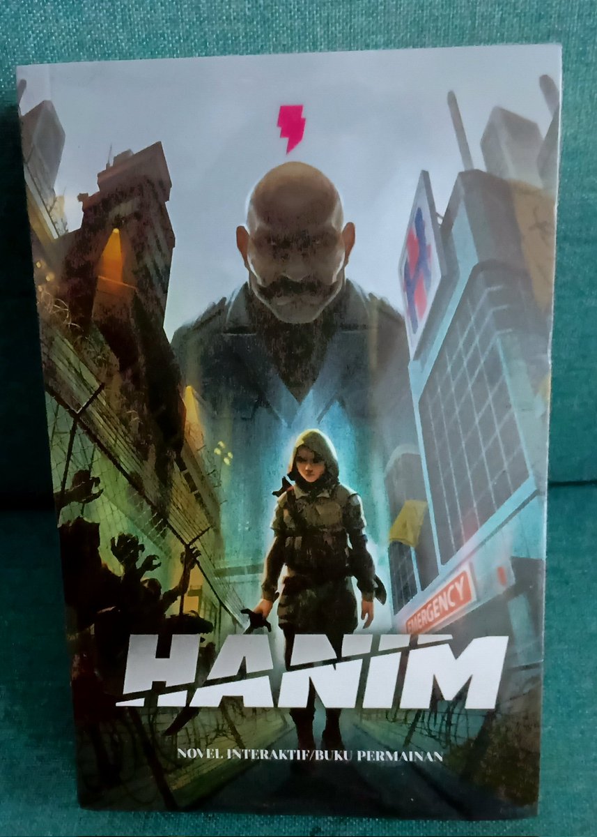 "Dia novel interaktif. Macam game kau selalu main tuuuu tapi buku. Tajuk dia pun macam nama kau tapi bukan. Aku rasa kau akan enjoy baca nanti?" 

So, yep~ kawan belanja buku! 🥰