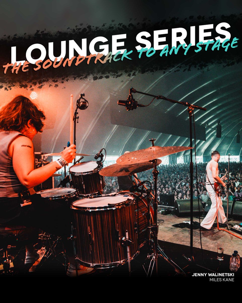 Discover the Lounge Series, perfect for any genre and stage.  

BDC artist Jenny Walinetski showcases her talent with the remarkable Miles Kane using this exceptional kit. 🎶

#britishdrumco #drumset #drumkit #loungeseries #mileskane