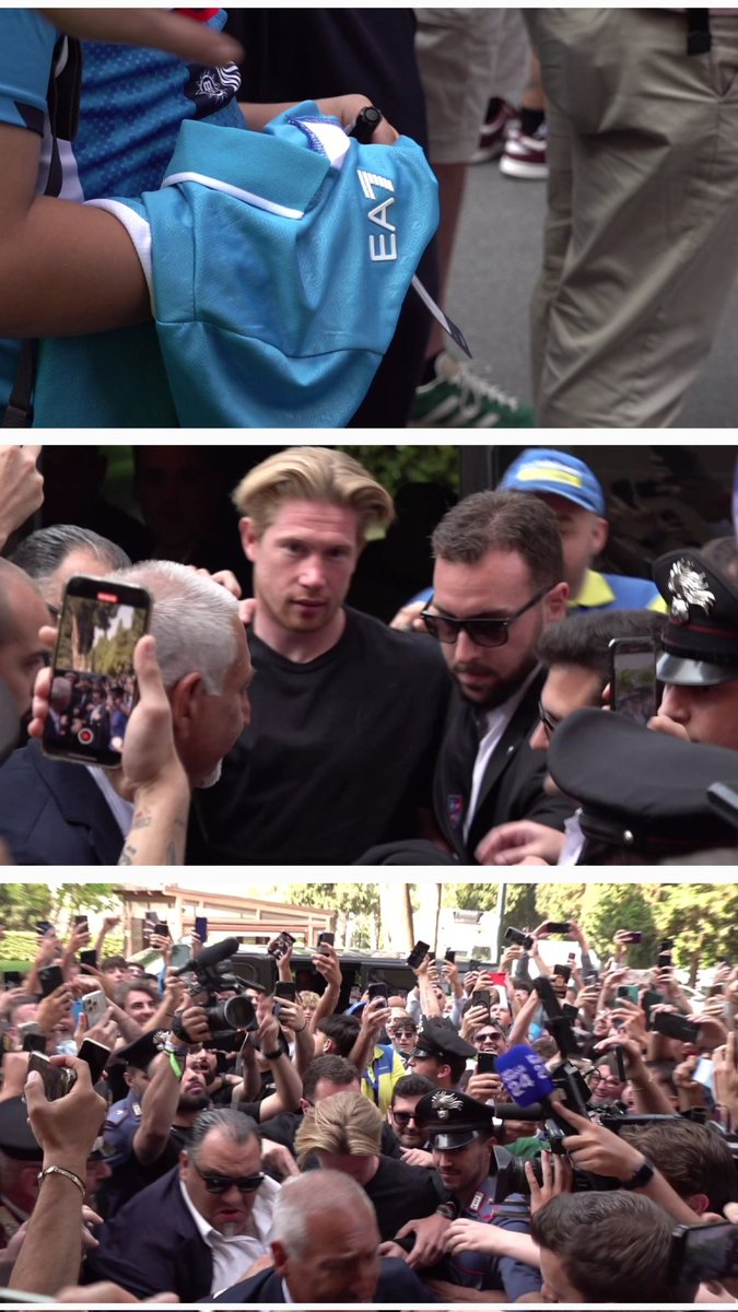 È arrivato De Bruyne, con un assaggio di napoletanità a Roma

agtw.it/item/it/1/31907

#debruyne