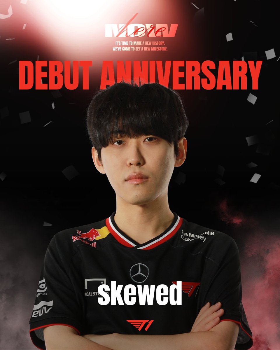 오늘은 T1 Overwatch2 팀의 ‘skewed’ 김민석 선수의 데뷔 6주년입니다!

Happy 6th debut anniversary to our Overwatch2 team's ‘skewed’!

#TogetherAs1