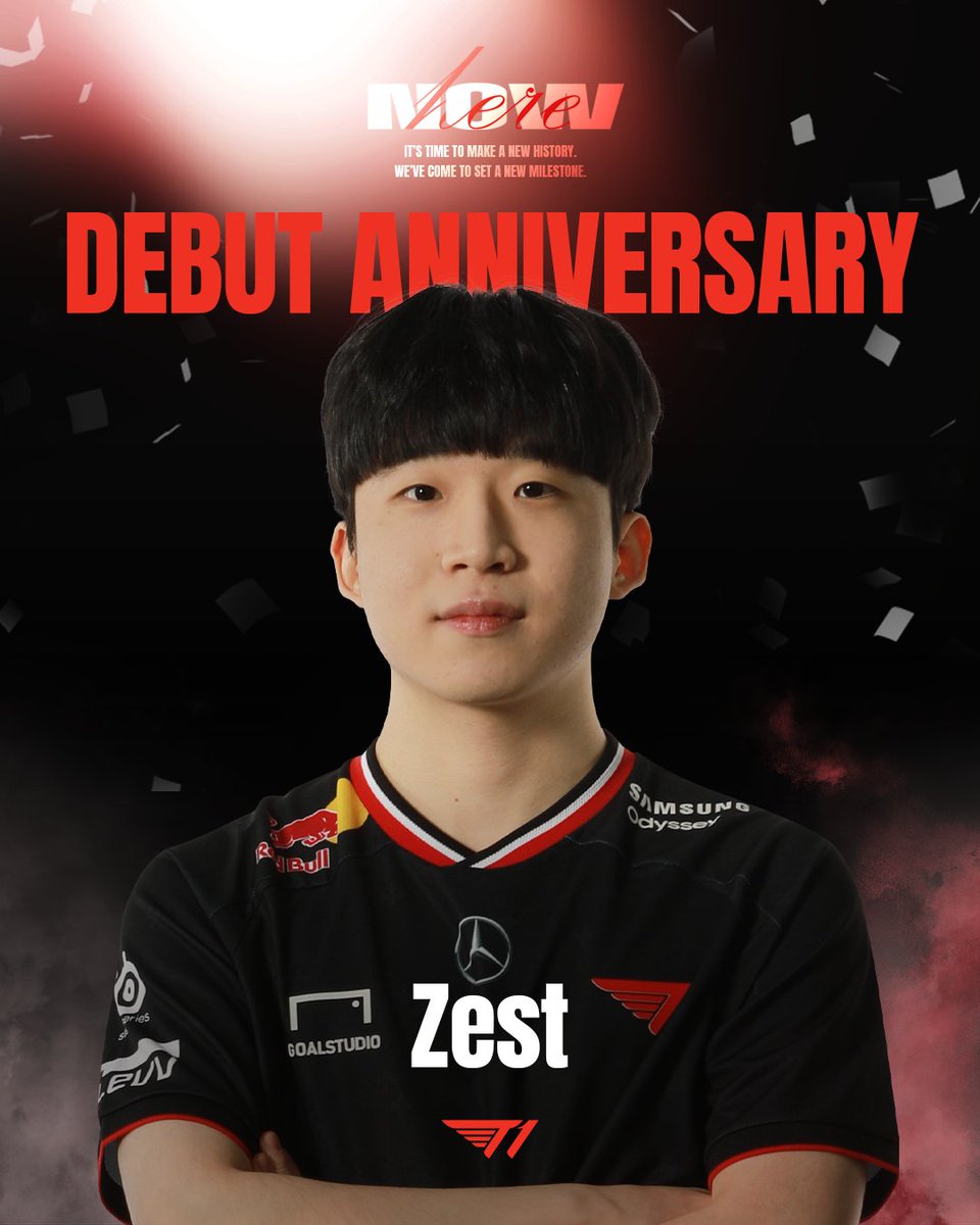 오늘은 T1 Overwatch2 팀의 ‘Zest’ 김현우 선수의 데뷔 6주년입니다!

Happy 6th debut anniversary to our Overwatch2 team's ‘Zest’!

#TogetherAs1