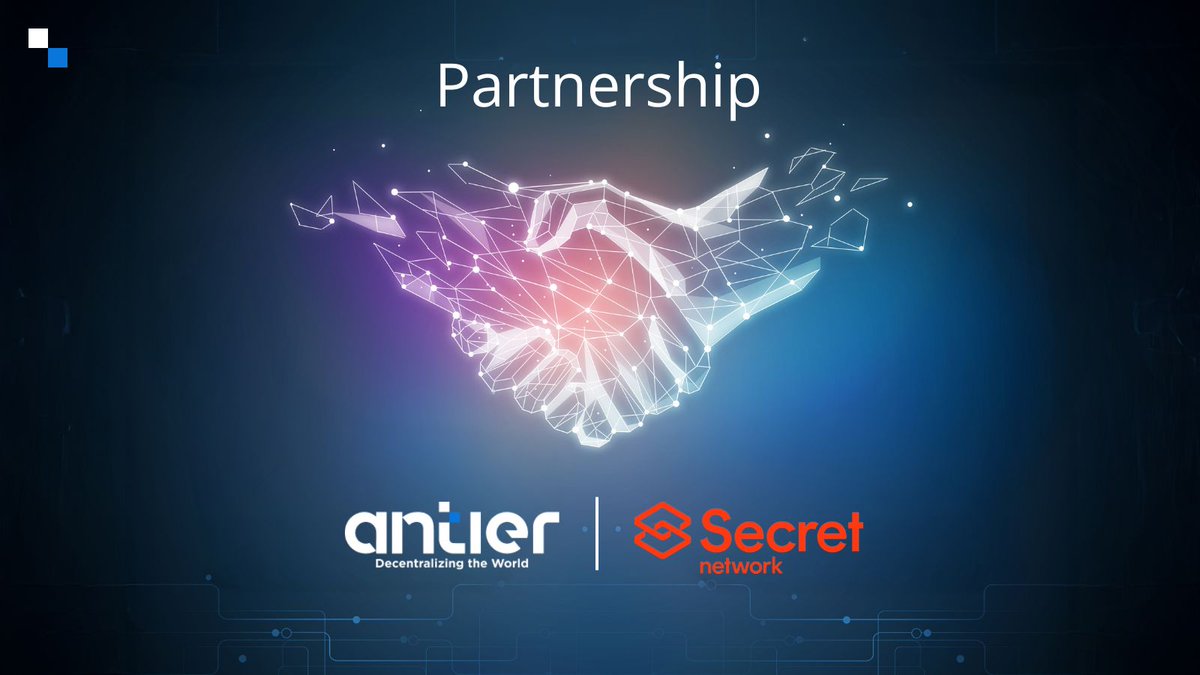 Antier Solutions (@antiersolutions) on Twitter photo Antier x <a href="/SecretNetwork/">Secret Network</a>
Antier partners with <a href="/SecretNetwork/">Secret Network</a> to champion privacy-first smart contracts across Web3.
Confidential computing is now woven into our global dev stack.
Let’s architect trustless, private, and powerful dApps for the next era of decentralization. Antier x <a href="/SecretNetwork/">Secret Network</a>
Antier partners with <a href="/SecretNetwork/">Secret Network</a> to champion privacy-first smart contracts across Web3.
Confidential computing is now woven into our global dev stack.
Let’s architect trustless, private, and powerful dApps for the next era of decentralization.