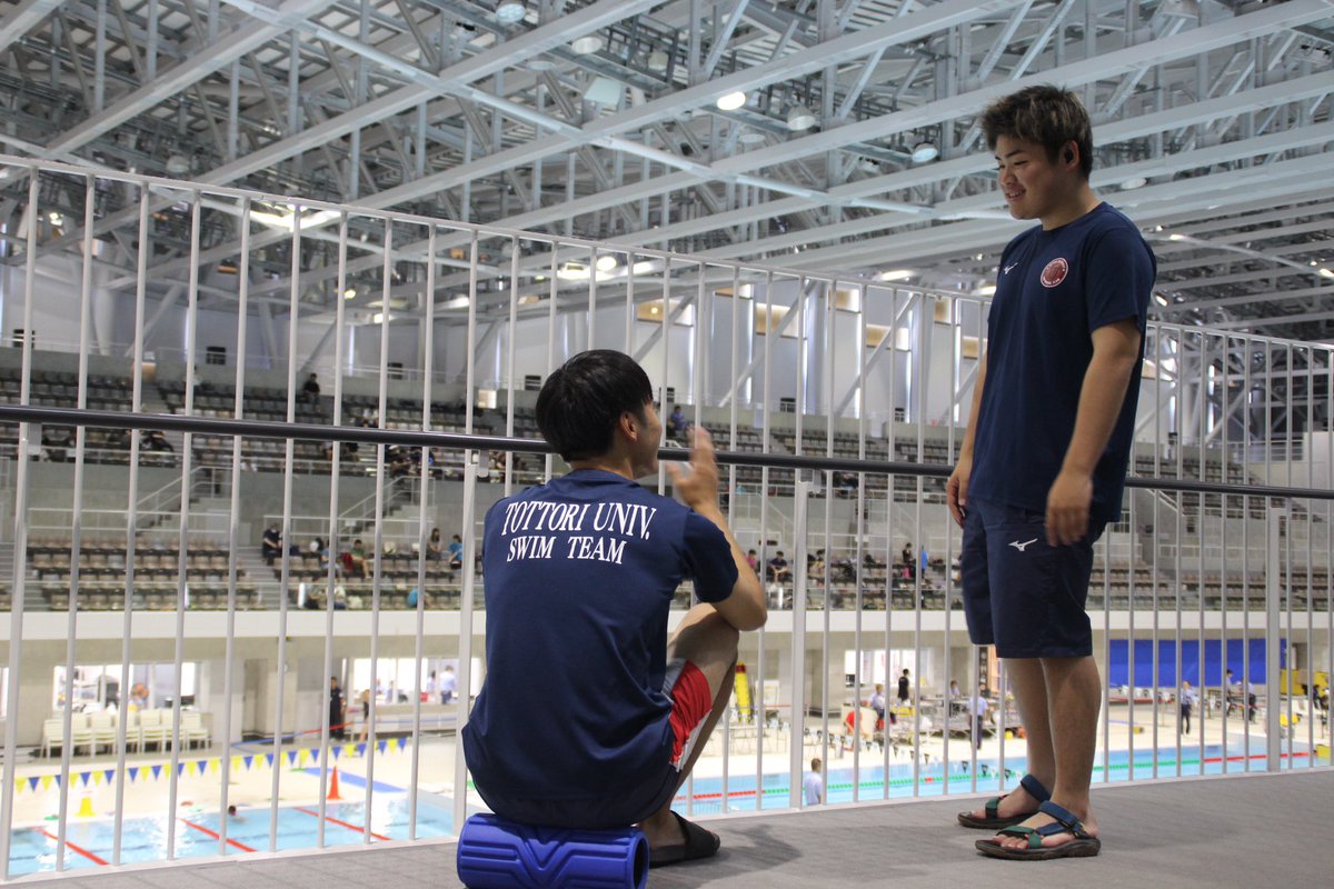 2025.06.08
2025年度金沢学生オープン＠金沢プール
06の選手4人が参加してきました🏊🏽‍♂️
練習の成果も課題も見つけられたいい機会となりました！
最後になりましたが、今大会の開催に際し、ご尽力いただいた大会関係者の皆様及び主催の石川県水泳協会の皆様にお礼申し上げます。

 #鳥大水泳部