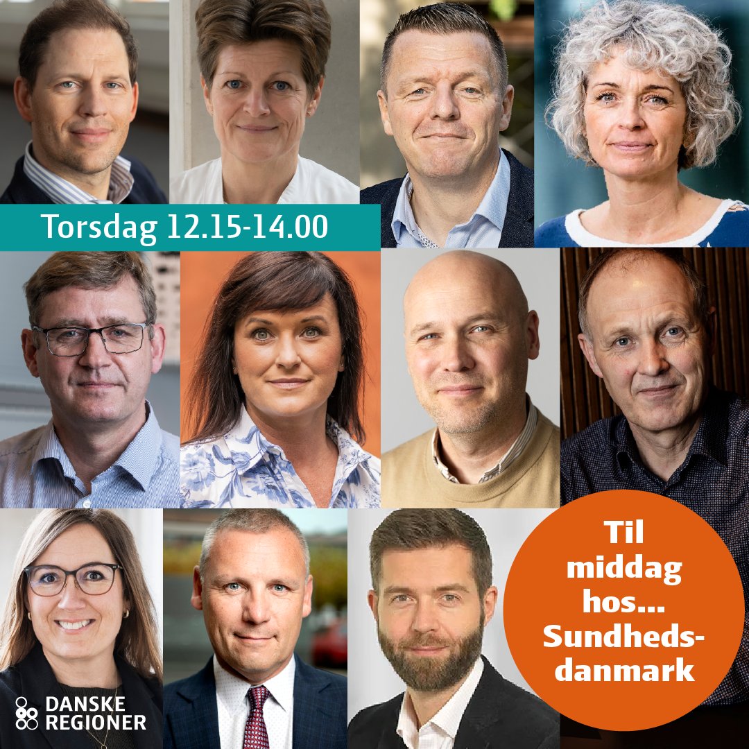 KOM TIL MIDDAG MED SUNDHEDSDANMARK!
- én af vores 8 debatter i dag. 
Hvilke ingredienser skal med, når vi skal samarbejde, så sundhedsreformen gavner borgerne?  
Danske Regioners telt - F10 ved røgeriet 
regioner.dk/om-os/arrangem…
#fmdk #sundpol #dkpol #psykiatri #dkgreen