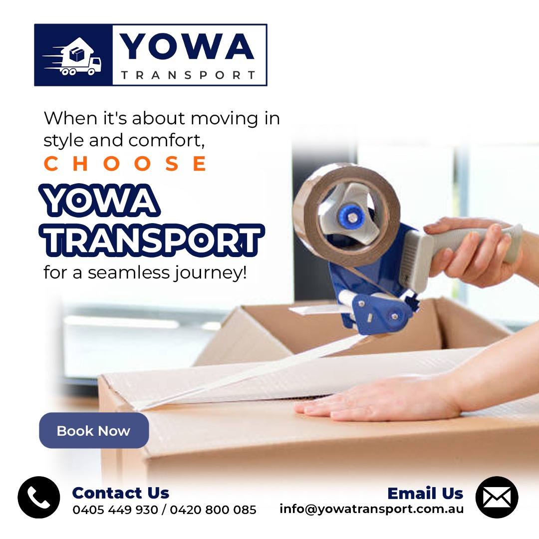 yowatransport's tweet image. Move with ease, style, and comfort! Yowa Transport ensures a smooth and hassle-free experience from start to finish. Choose us for secure packing, timely delivery, and peace of mind.

Book your journey today!

#YowaTransport #MovingWithStyle #SeamlessRelocation #PackingExperts