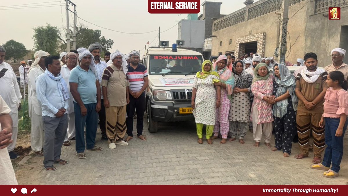 Dera Sacha Sauda (@dssnewsupdates) on Twitter photo рд╕реЗрд╡рд╛ рд╡рд╣рд╛рдБ рднреА рдЬрд╛рд░реА рд░рд╣рддреА рд╣реИ рдЬрд╣рд╛рдБ рдЬреАрд╡рди рд░реБрдХ рдЬрд╛рддрд╛ рд╣реИред рдзрд╛рдкреА рджреЗрд╡реА рдЗрдиреНрд╕рд╛рдВ рдХреЗ рдкрд░рд┐рд╡рд╛рд░ рдиреЗ рд╢рд░реАрд░рджрд╛рди рдХрд░ рджрд┐рдЦрд╛рдпрд╛ рдХрд┐ рдЗрдВрд╕рд╛рдирд┐рдпрдд рд╕рд┐рд░реНрдлрд╝ рд╢рдмреНрдж рдирд╣реАрдВтАФрдмрд▓реНрдХрд┐ рдХрд░реНрдореЛрдВ рдореЗрдВ рд╣реЛрддреА рд╣реИред рдкреВрдЬреНрдп рдЧреБрд░реБ рд╕рдВрдд рдбреЙ. рдПрдордПрд╕рдЬреА рдЗрдиреНрд╕рд╛рдВ рдЬреА рдХреА рд╢рд┐рдХреНрд╖рд╛рдУрдВ рд╕реЗ рдкреНрд░реЗрд░рд┐рдд рдпрд╣ рд╕реЗрд╡рд╛, рдЖрдиреЗ рд╡рд╛рд▓реА рдкреАрдврд╝рд┐рдпреЛрдВ рдХреЗ рд▓рд┐рдП рдЕрдореВрд▓реНрдп рдпреЛрдЧрджрд╛рди рд╣реИред
#BodyDonation рд╕реЗрд╡рд╛ рд╡рд╣рд╛рдБ рднреА рдЬрд╛рд░реА рд░рд╣рддреА рд╣реИ рдЬрд╣рд╛рдБ рдЬреАрд╡рди рд░реБрдХ рдЬрд╛рддрд╛ рд╣реИред рдзрд╛рдкреА рджреЗрд╡реА рдЗрдиреНрд╕рд╛рдВ рдХреЗ рдкрд░рд┐рд╡рд╛рд░ рдиреЗ рд╢рд░реАрд░рджрд╛рди рдХрд░ рджрд┐рдЦрд╛рдпрд╛ рдХрд┐ рдЗрдВрд╕рд╛рдирд┐рдпрдд рд╕рд┐рд░реНрдлрд╝ рд╢рдмреНрдж рдирд╣реАрдВтАФрдмрд▓реНрдХрд┐ рдХрд░реНрдореЛрдВ рдореЗрдВ рд╣реЛрддреА рд╣реИред рдкреВрдЬреНрдп рдЧреБрд░реБ рд╕рдВрдд рдбреЙ. рдПрдордПрд╕рдЬреА рдЗрдиреНрд╕рд╛рдВ рдЬреА рдХреА рд╢рд┐рдХреНрд╖рд╛рдУрдВ рд╕реЗ рдкреНрд░реЗрд░рд┐рдд рдпрд╣ рд╕реЗрд╡рд╛, рдЖрдиреЗ рд╡рд╛рд▓реА рдкреАрдврд╝рд┐рдпреЛрдВ рдХреЗ рд▓рд┐рдП рдЕрдореВрд▓реНрдп рдпреЛрдЧрджрд╛рди рд╣реИред
#BodyDonation