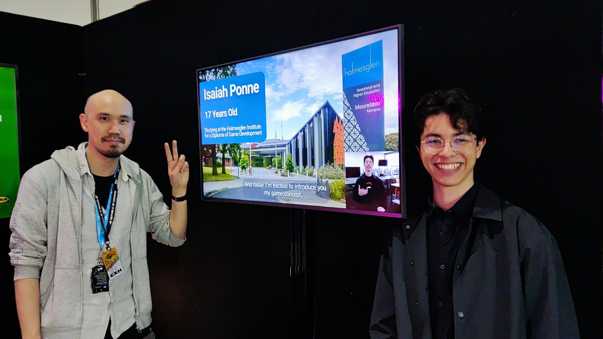 The WorldSkills nationals kick off today, and we’re excited to cheer on our 12 Holmesglen competitors as they chase gold. 🥇

Just like IT learner Isaiah, ready to do us proud in the ‘3D Game Art’ competition.

Read Isaiah’s story ➡️ shorturl.at/wwArH
