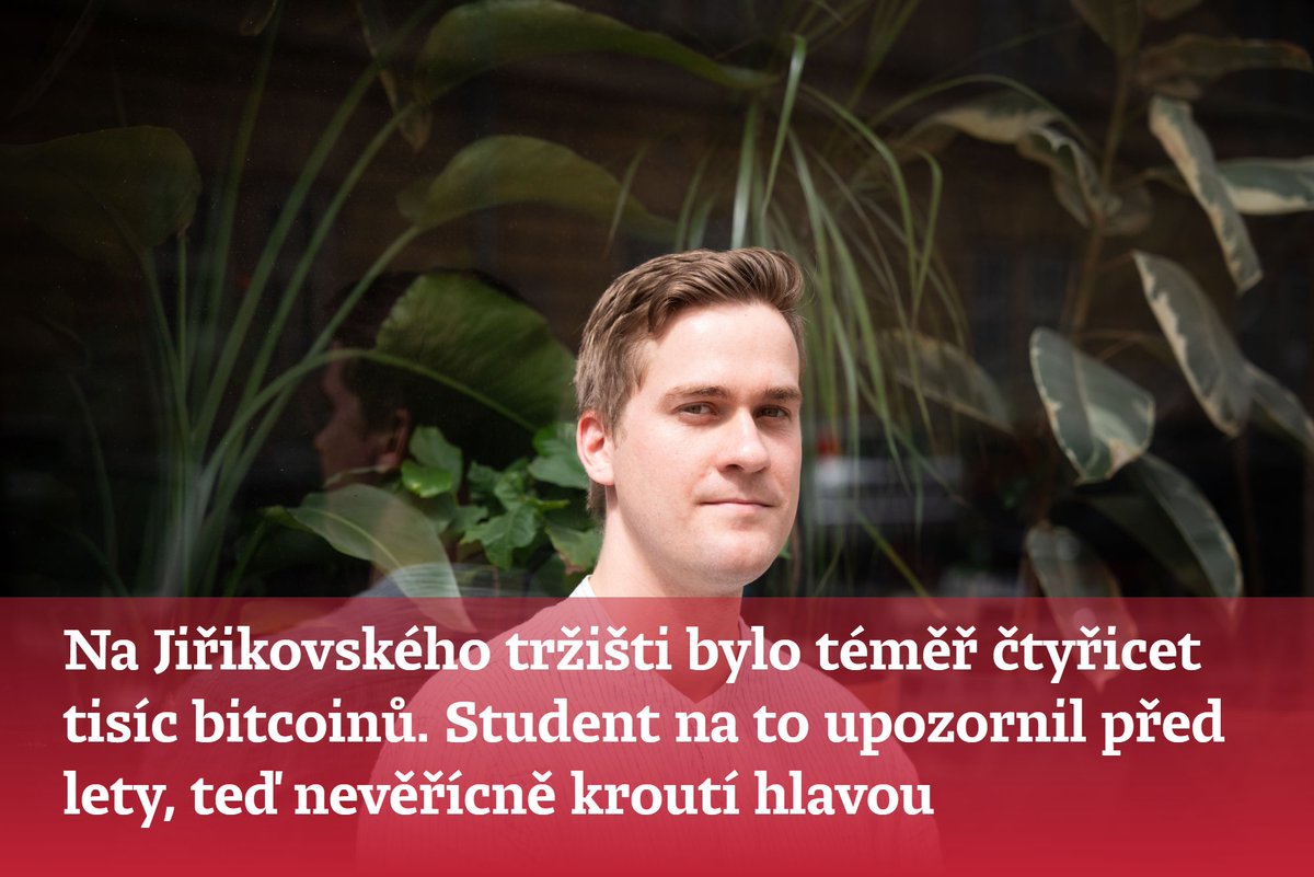 denikn.cz/1756905/
Na Jiřikovského Sheep Marketu bylo téměř 40 tisíc bitcoinů. Student na to upozornil před šesti lety, teď jen nevěřícně kroutí hlavou. Poukazuje na to, že zásadní chyba nastala ještě před jeho zadržením.