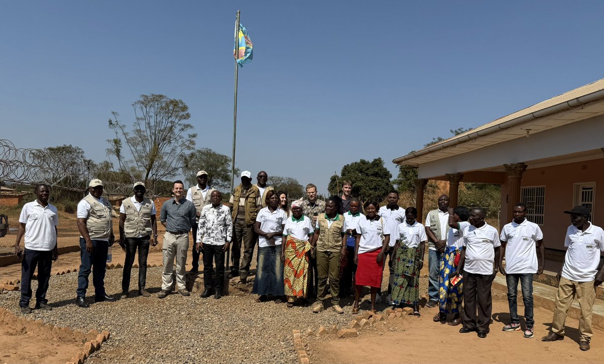 🇸🇪 En visite à Mukumbi &amp; Kipese, en Haut-Katanga, la Suède a échangé avec les communautés sur l’impact de la pollution minière sur l’agriculture et l’eau.

Avec le project <a href="/IMPACTtransform/">IMPACT</a> « Favoriser la résilience » nous soutenons des solutions durables. 🌱💧🇨🇩