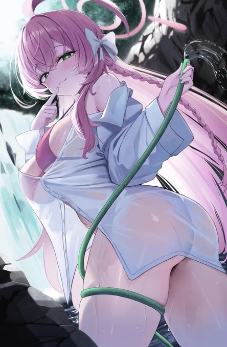 #ブルアカ 「 ふふ、面白い遊びをしてみましょうか?先生」