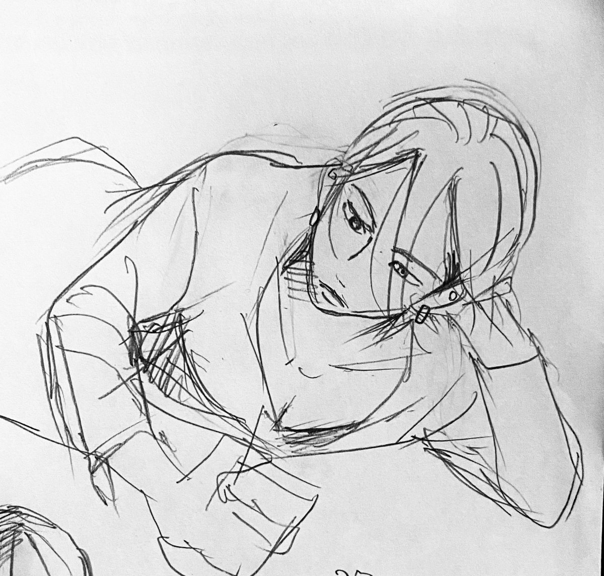 エロい男の落書きを発掘 