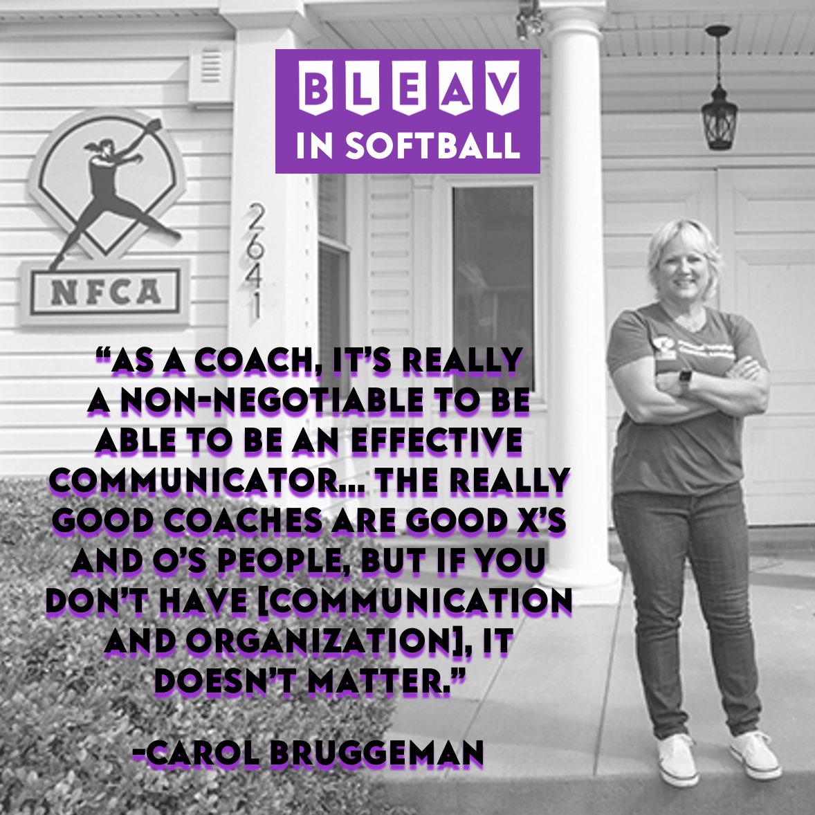 BleavInSoftball's tweet image. What separates good from great? 🤔
In part 2, hear @NFCAorg leader @CoachBrugg talk about what makes an exceptional coach, what makes an elite player, the big picture for our sport, and more.
🎥🎙️ Download and tune in wherever you get your pods: linktr.ee/bleavinsoftball