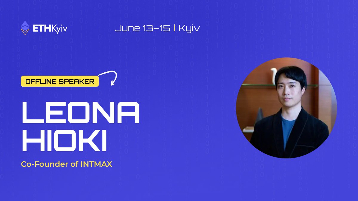 ETHKyiv (@ethkyiv_ua) on Twitter photo We’re excited to welcome <a href="/HiokiLeona/">Leona Hioki priv/acc</a> , Co-Founder of <a href="/intmaxIO/">INTMAX main</a>, as an offline speaker at ETHKyiv 2025!
<a href="/HiokiLeona/">Leona Hioki priv/acc</a> is coming to Ukraine for the second year in a row — we deeply appreciate his continued support and presence 💛 We’re excited to welcome <a href="/HiokiLeona/">Leona Hioki priv/acc</a> , Co-Founder of <a href="/intmaxIO/">INTMAX main</a>, as an offline speaker at ETHKyiv 2025!
<a href="/HiokiLeona/">Leona Hioki priv/acc</a> is coming to Ukraine for the second year in a row — we deeply appreciate his continued support and presence 💛