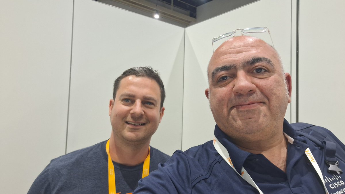 yasserauda's tweet image. CLUS Day 3 – Wednesday Highlights
1. Secure Wireless Networks Seamlessly with ISE (LTREWN-2754)
This four-hour, instructor-led lab focused on Cisco ISE integration with the 9800 WLC. While I was already familiar with many of the tasks, the session was incredibly valuable, and I…