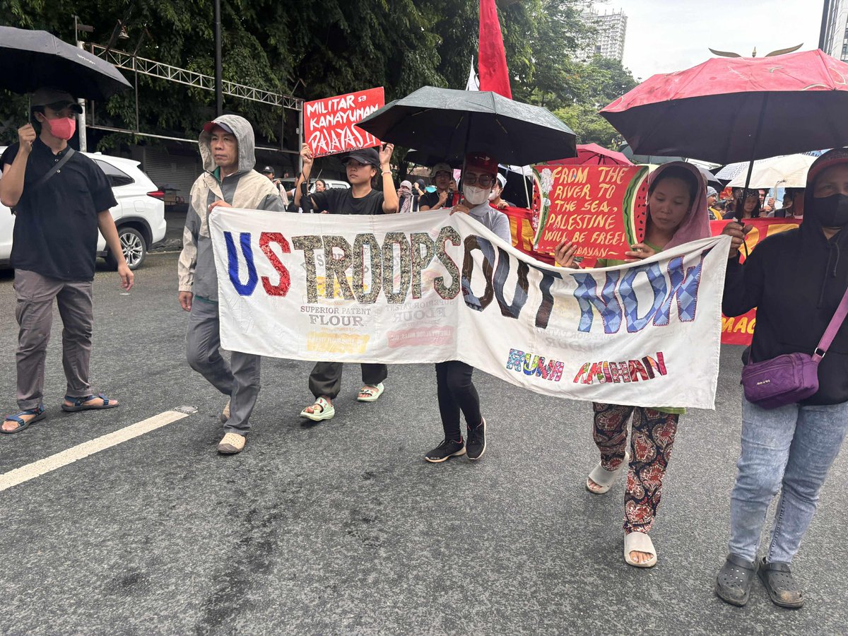Ngayong “Araw ng Huwad na Kalayaan,” malinaw ang panawagan ng mamamayang Pilipino: hindi namin kailangan ng mga fighter jet o missiles. Ang kailangan namin ay trabaho, murang pagkain, lupa, at kapayapaan. Panahon na upang wakasan ang presensya ng mga dayuhang sundalo sa ating