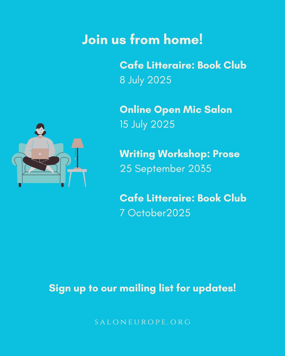 If you can't travel, we are also online. Find out more below.